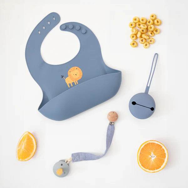 Playground Silicone Pacifier Case - Misty Blue - Image 3