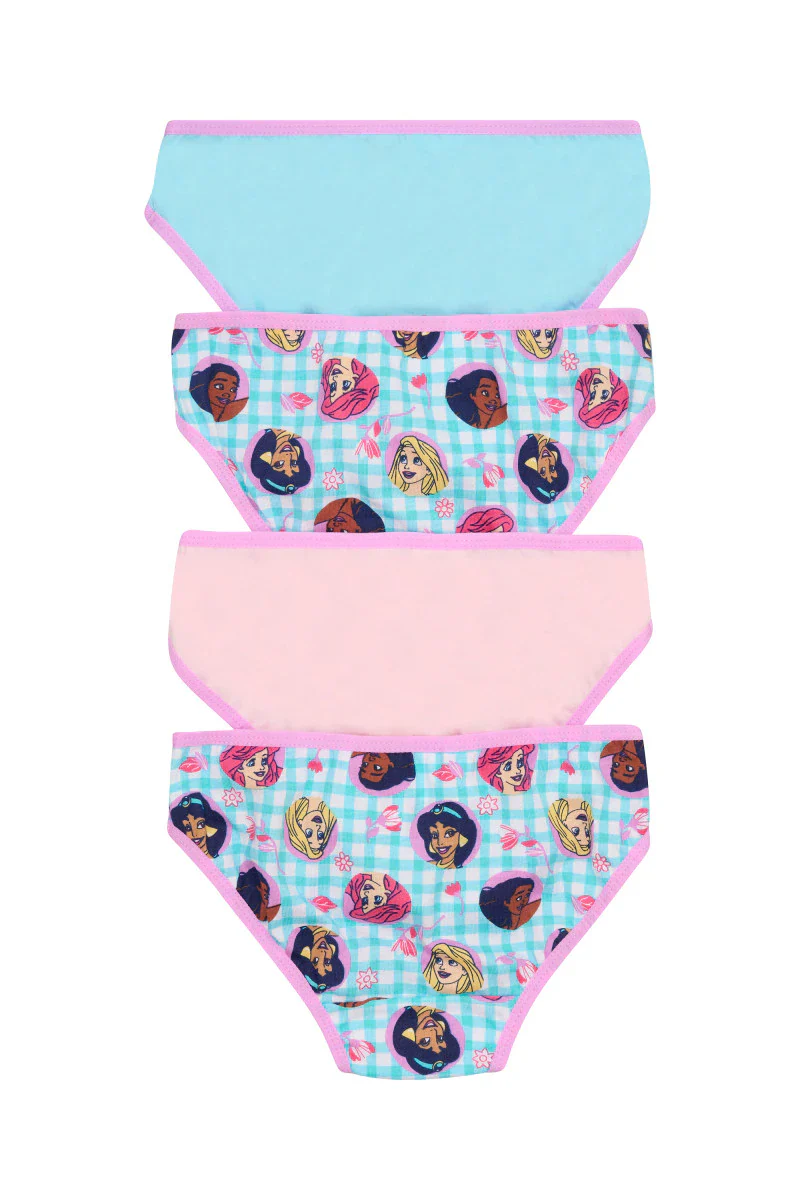 Rio Disney Girls Princess Brief 4 Pack - Disney Princess - Image 2