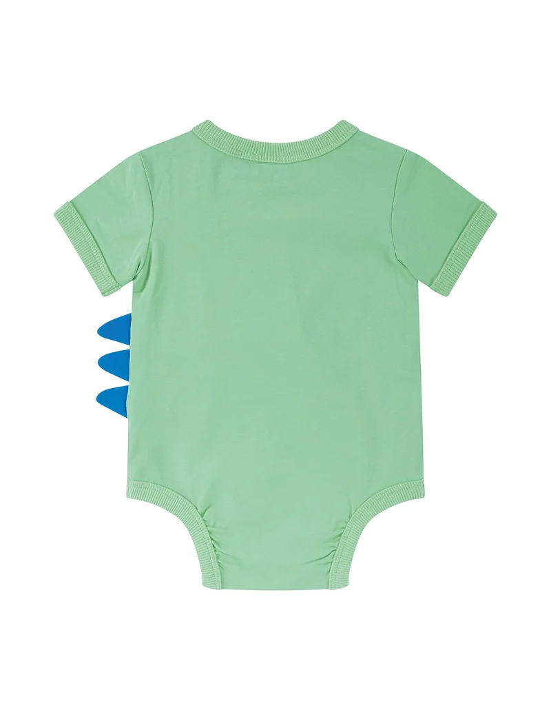 Rock Your Baby Little Dino 3D Bodysuit - Lagoon - Image 6