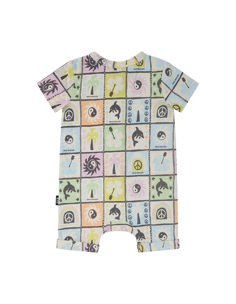 Rock Your Baby Mimi Shorty Coverall - Multi - Image 2