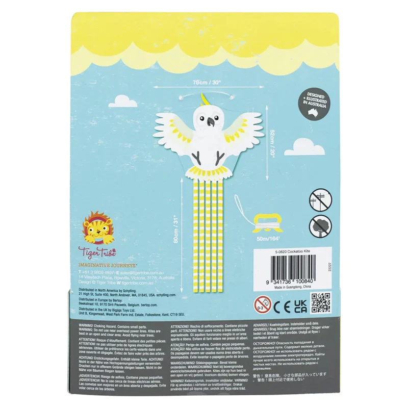 Tiger Tribe Cockatoo Kite - Image 3
