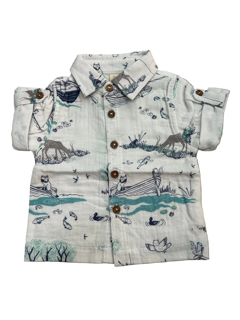 Tiny Twig Gandhi Shirt - Creek Adventure