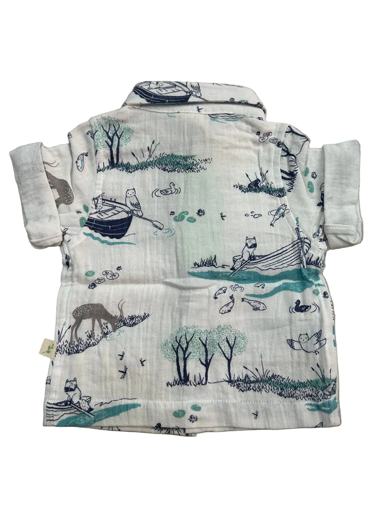 Tiny Twig Gandhi Shirt - Creek Adventure - Image 2