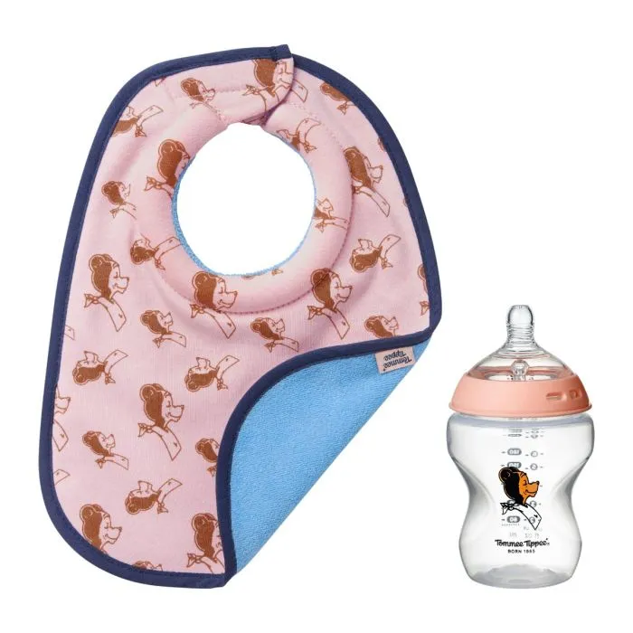 Tommee Tippee Heritage Feeding Gift Set - Pink