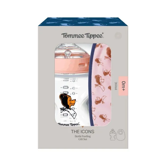 Tommee Tippee Heritage Feeding Gift Set - Pink - Image 2