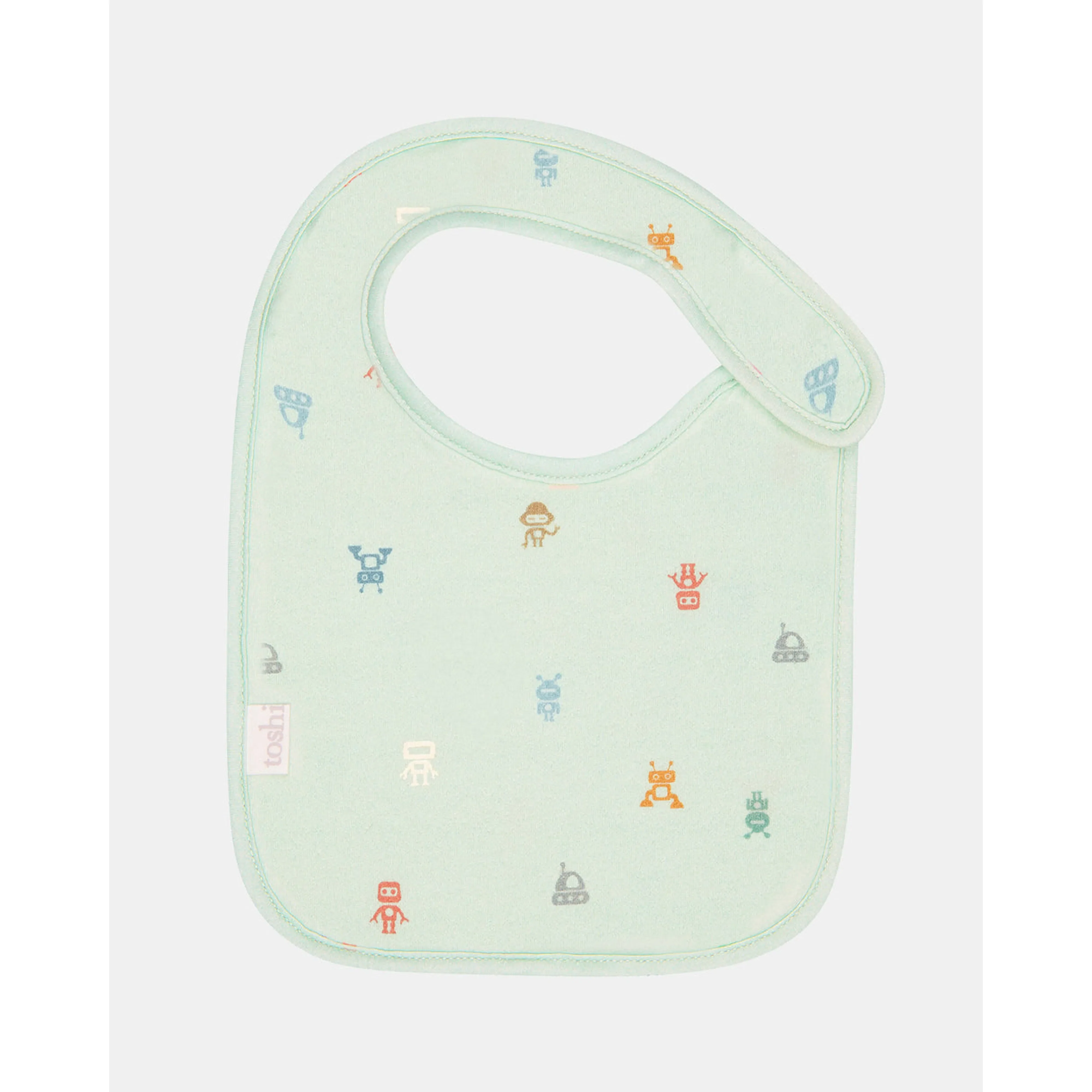 Toshi Baby Bib Classic - Cyborg Thyme