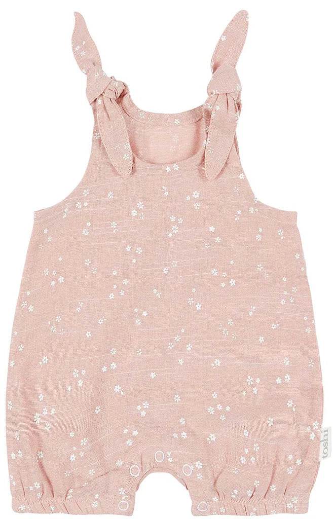 Toshi Baby Romper Milly - Misty Rose