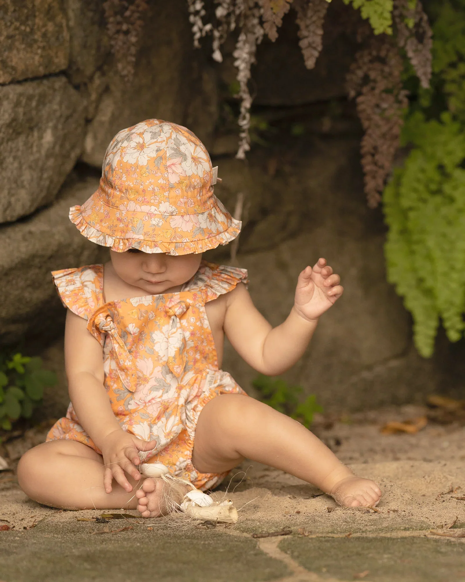 Toshi Baby Romper Yasmin - Tamarind - Image 3