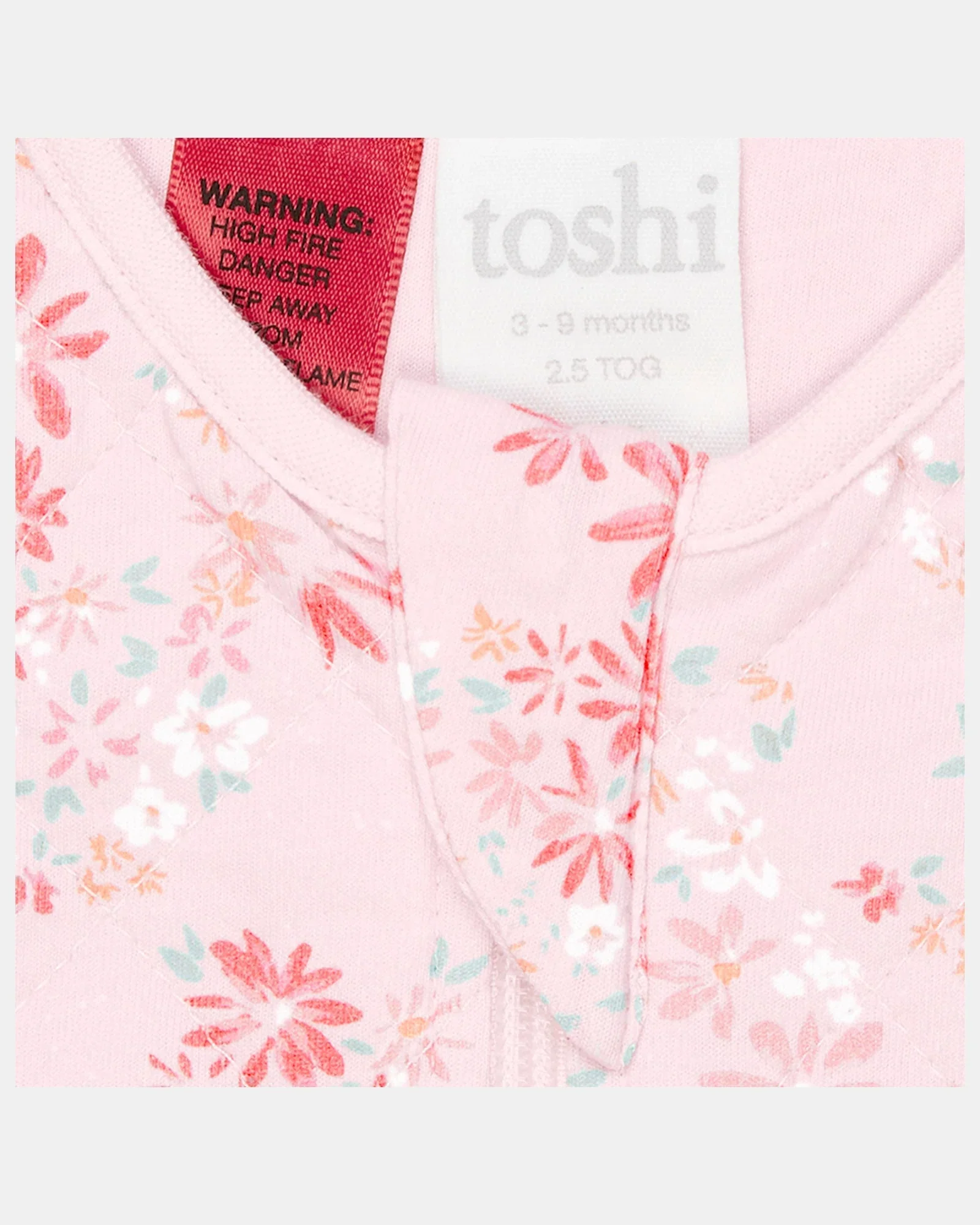 Toshi Classic Baby Sleeping Bag 1.0 TOG - Athena Blossom - Image 6