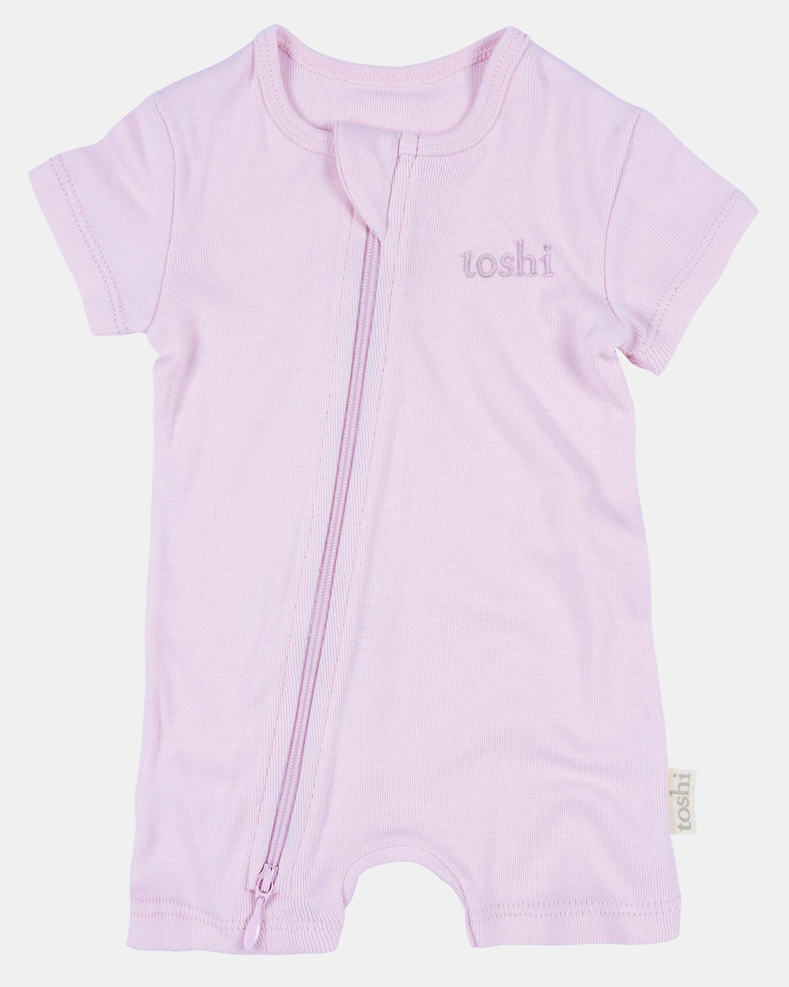 Toshi Dreamtime Organic Onesie Short Sleeve - Lavender