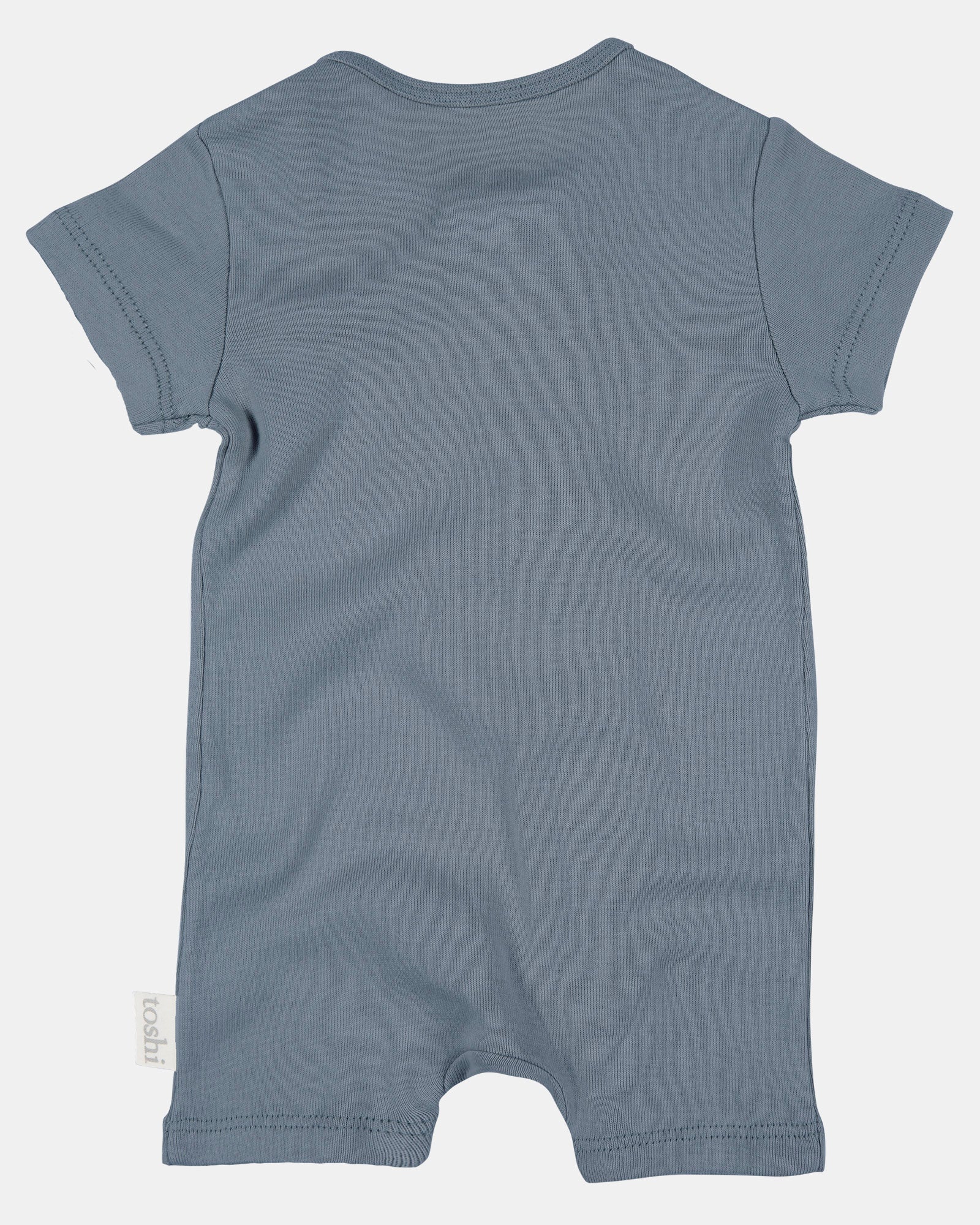 Toshi Dreamtime Organic Onesie Short Sleeve - Moonlight - Image 2