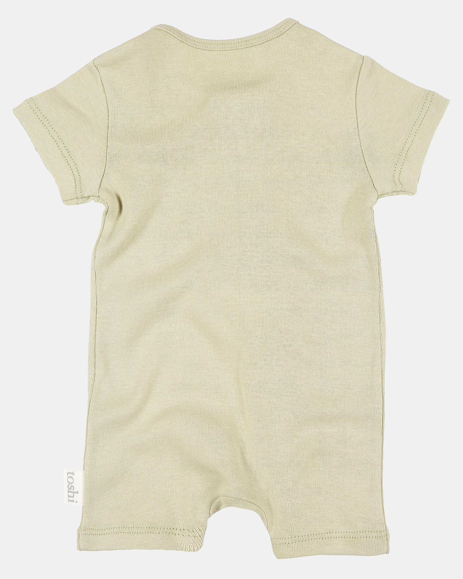 Toshi Dreamtime Organic Onesie Short Sleeve - Thyme - Image 2