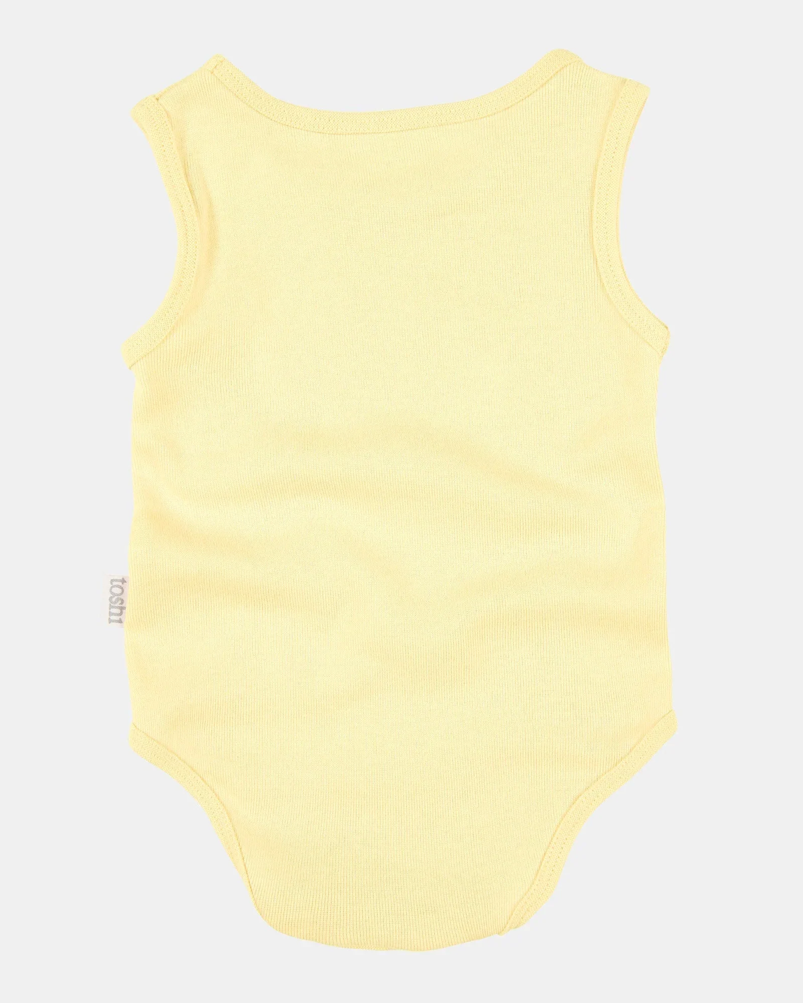 Toshi Dreamtime Organic Onesie Singlet - Buttercup - Image 2