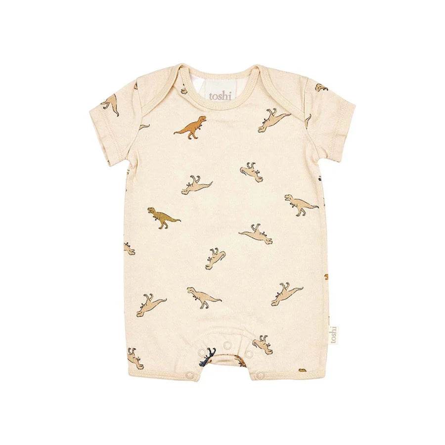 Toshi Onesie Short Sleeve Classic - Dinosauria