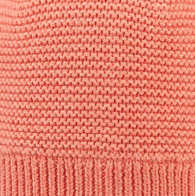 Toshi Organic Beanie Snowy - Coral - Image 3