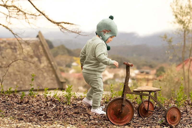 Toshi Organic Earmuff Storytime - Wallaby - Image 4