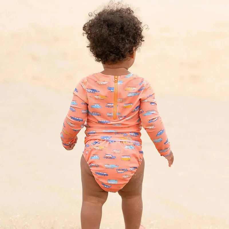 Toshi Swim Baby Rashie Long Sleeve Classic - Surfs Up - Image 3