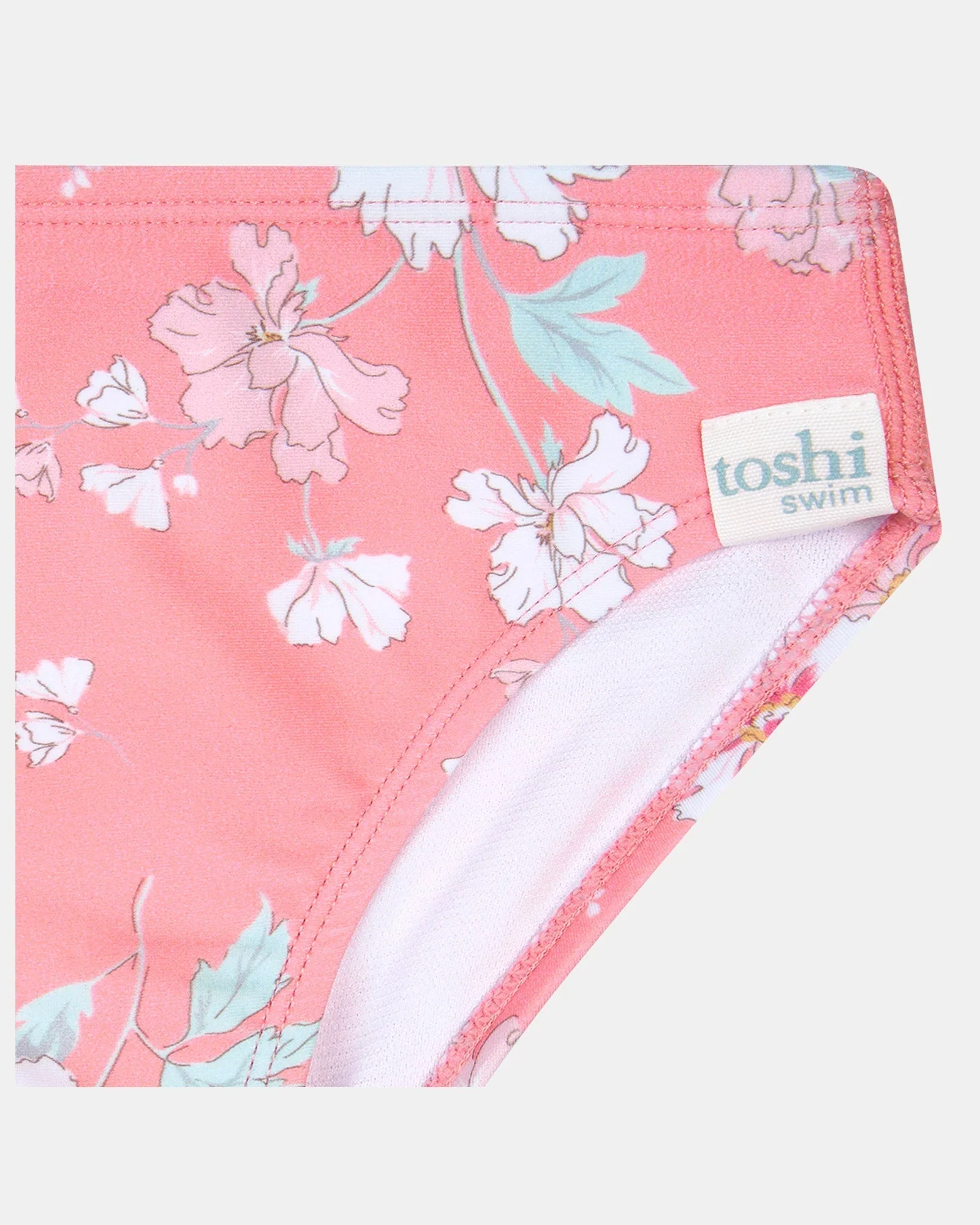 Toshi Swim Kids Bikini Bottom Classic - Scarlet - Image 5