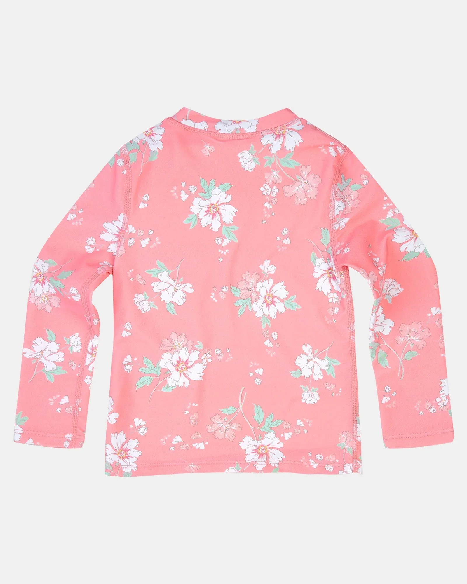 Toshi Swim Kids Rashie Long Sleeve Full Zip Classic - Scarlet - Image 5