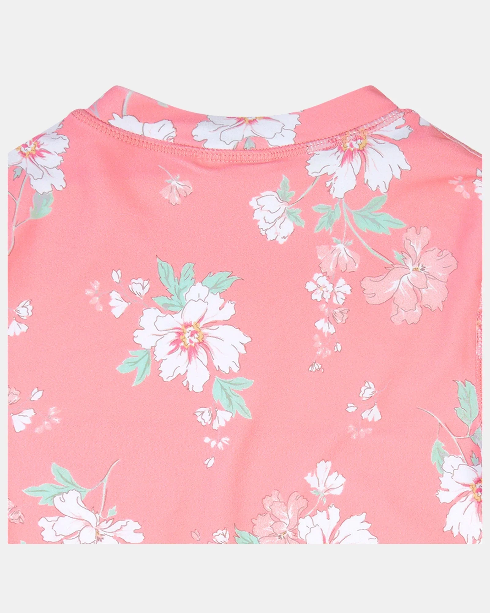 Toshi Swim Kids Rashie Long Sleeve Full Zip Classic - Scarlet - Image 8